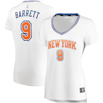 womens fanatics branded rj barrett white new york knicks fa-298